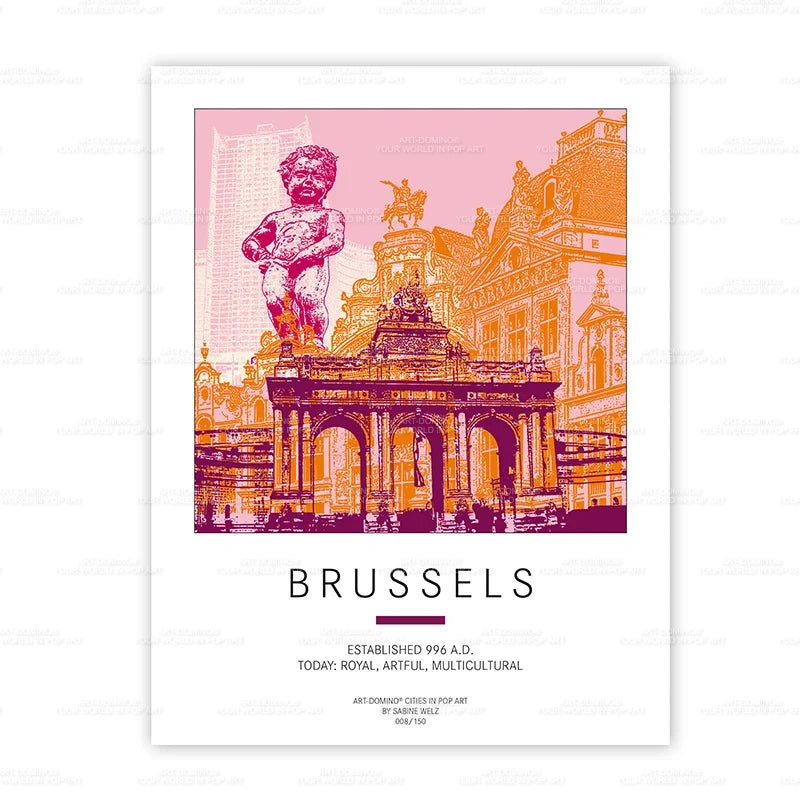 Plakat - Belgien - Brüssel