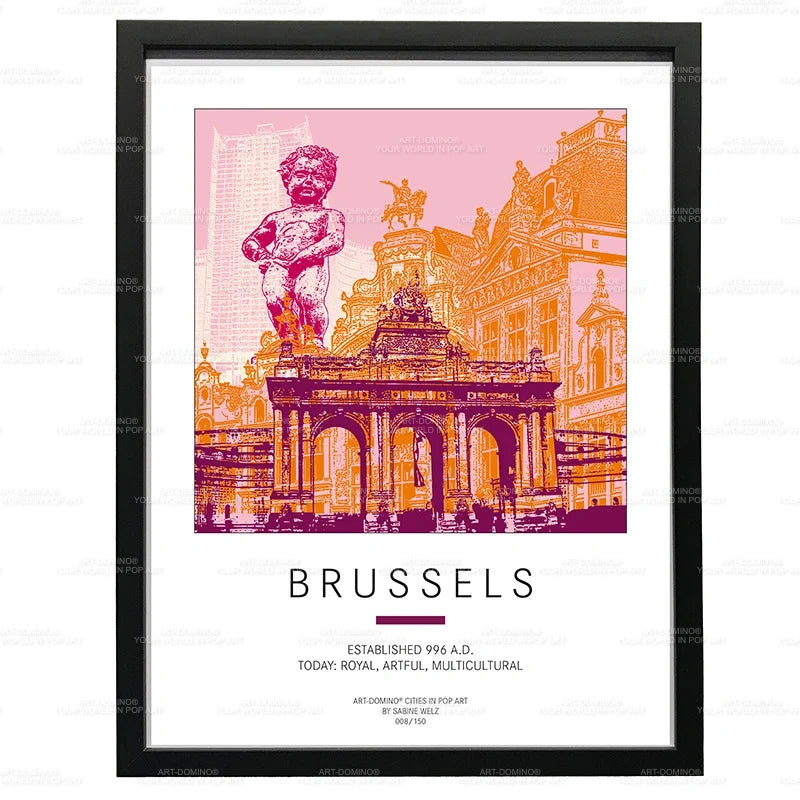 Plakat - Belgien - Brüssel