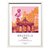 Plakat - Belgien - Brüssel