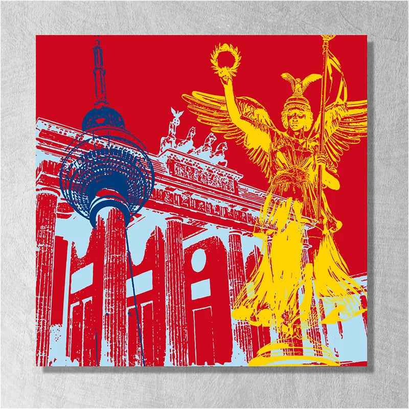 Leinwandbild - Collage - Deutschland - Berlin