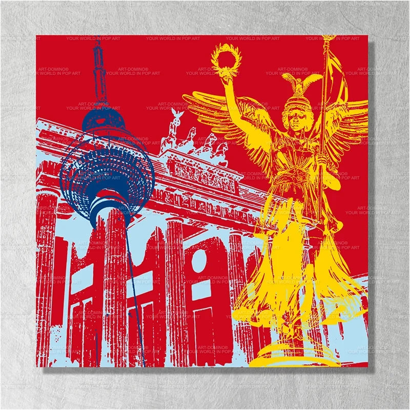 Leinwandbild - Collage - Deutschland - Berlin