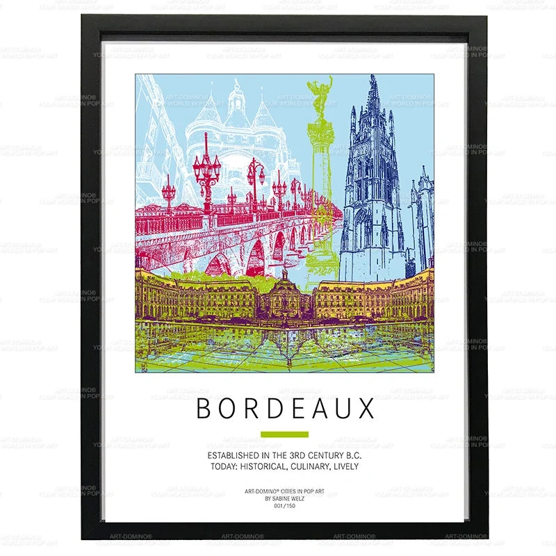 Plakat - Frankreich - Bordeaux