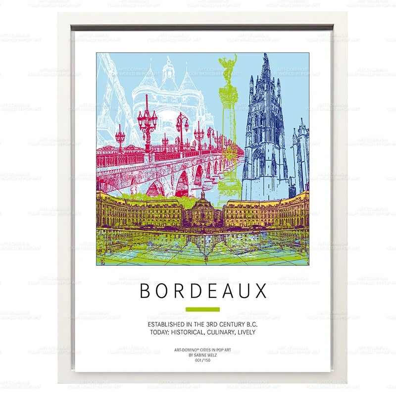 Plakat - Frankreich - Bordeaux