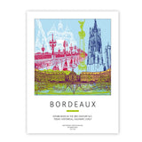 Plakat - Frankreich - Bordeaux