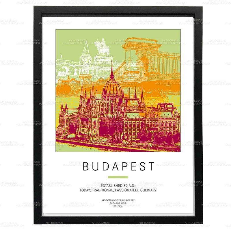Plakat - Ungarn - Budapest