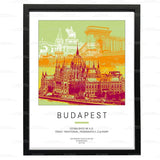Plakat - Ungarn - Budapest