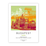 Plakat - Ungarn - Budapest