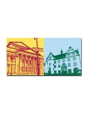 Leinwandbild Classics - Deutschland - Darmstadt - 2400.200