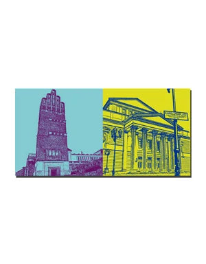 Leinwandbild Classics - Deutschland - Darmstadt - 2400.208