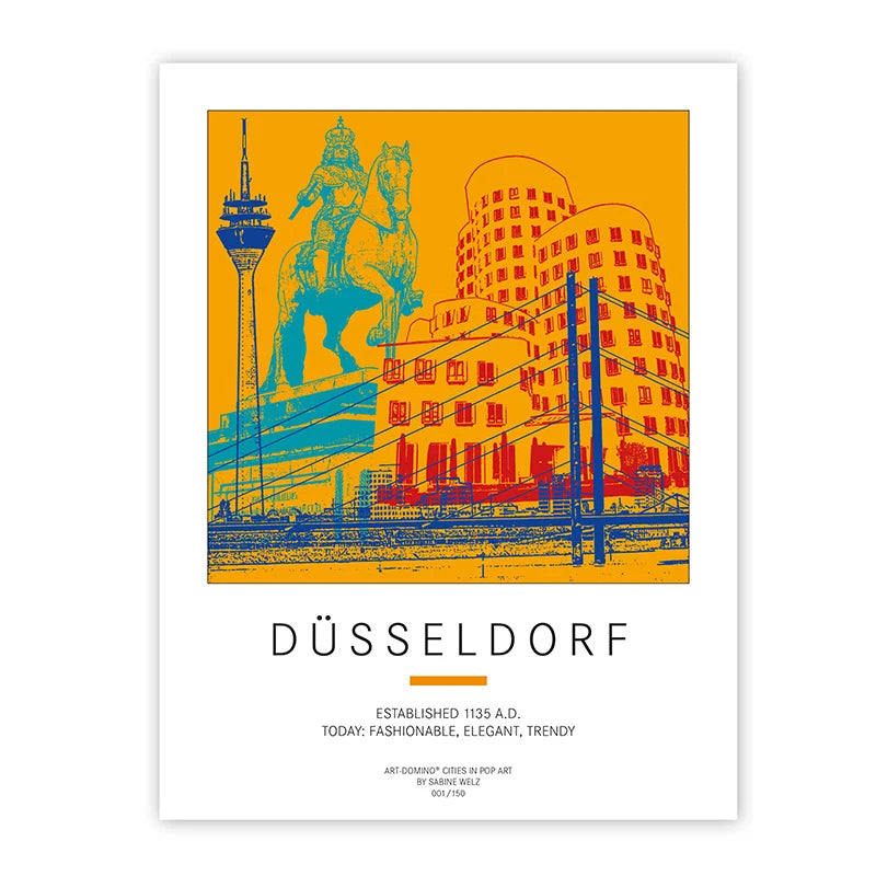 Plakat - Deutschland - Düsseldorf