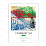 Plakat - Schottland - Edinburgh