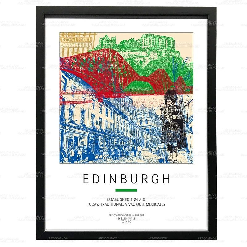 Plakat - Schottland - Edinburgh