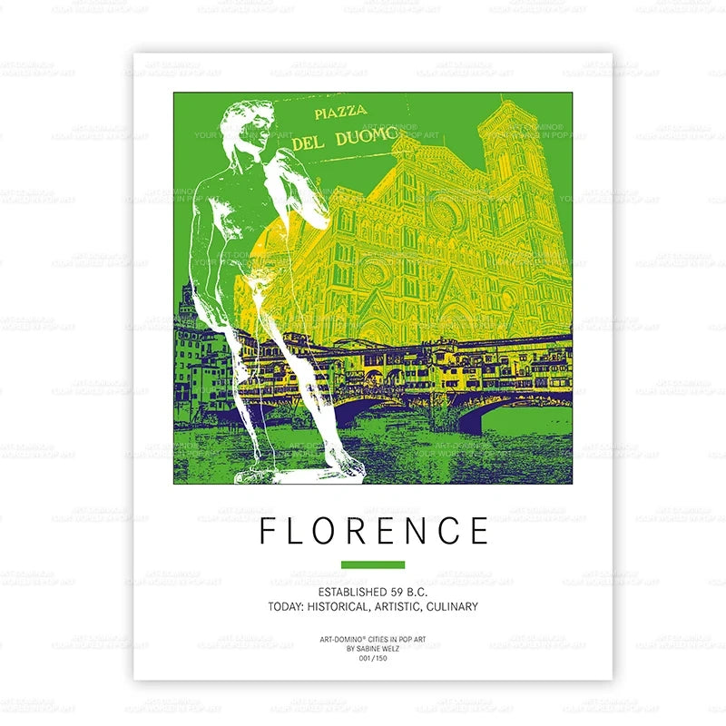 Plakat - Italien - Florenz