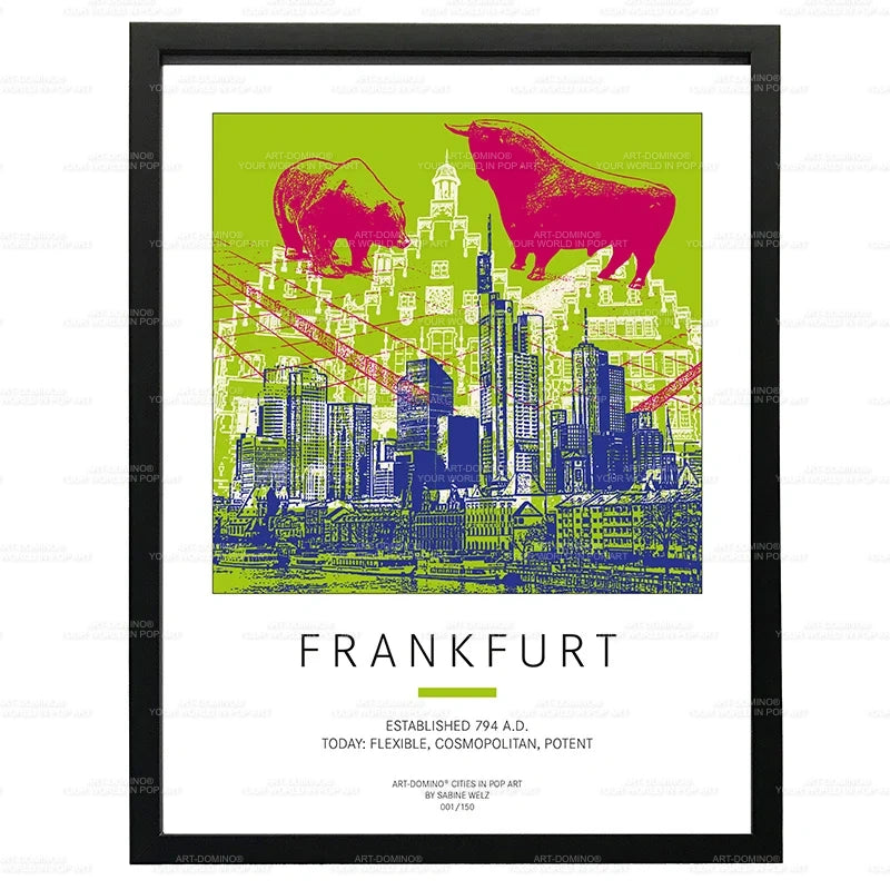 Plakat - Deutschland - Frankfurt