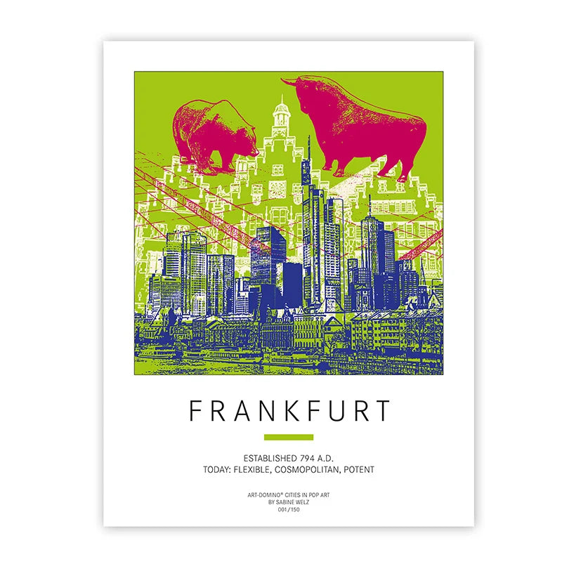 Plakat - Deutschland - Frankfurt
