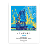 Plakat - Deutschland - Hamburg
