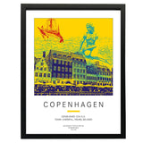 Plakat - Dänemark - Kopenhagen
