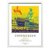 Plakat - Dänemark - Kopenhagen