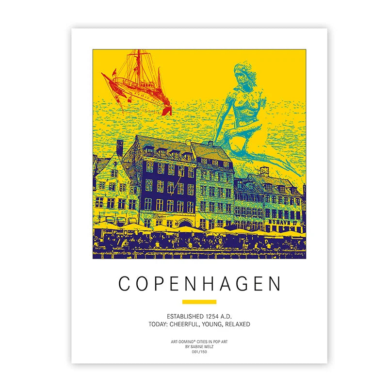 Plakat - Dänemark - Kopenhagen
