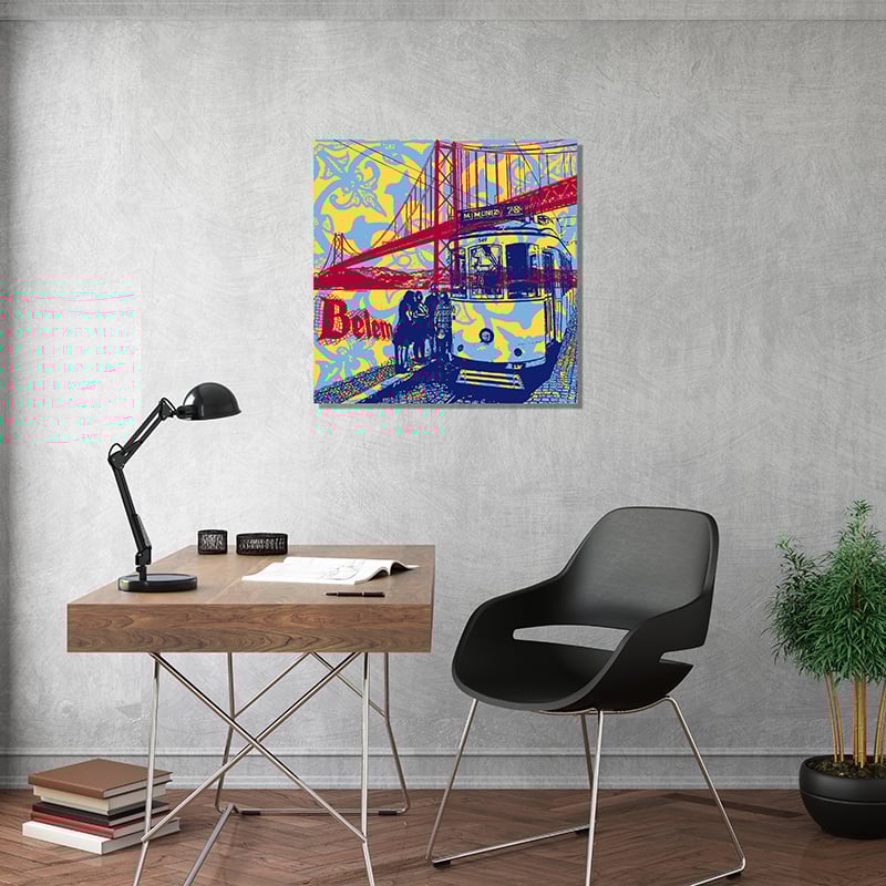 Leinwandbild - Collage - Portugal - Lissabon