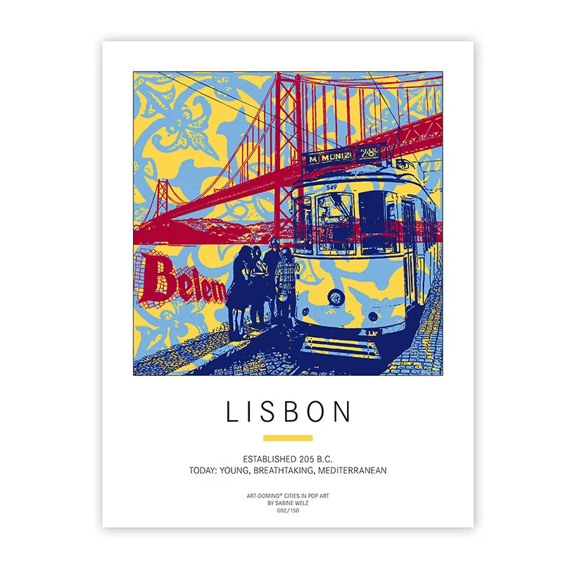 Plakat - Portugal - Lissabon