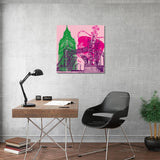 Leinwandbild - Collage - England - London