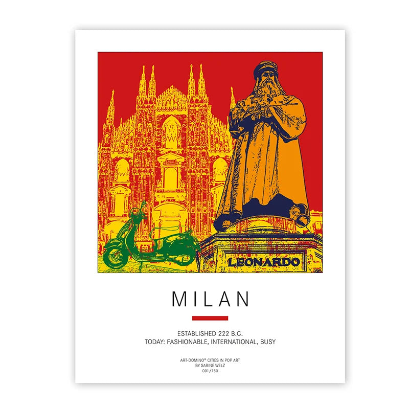 Plakat - Italien - Mailand