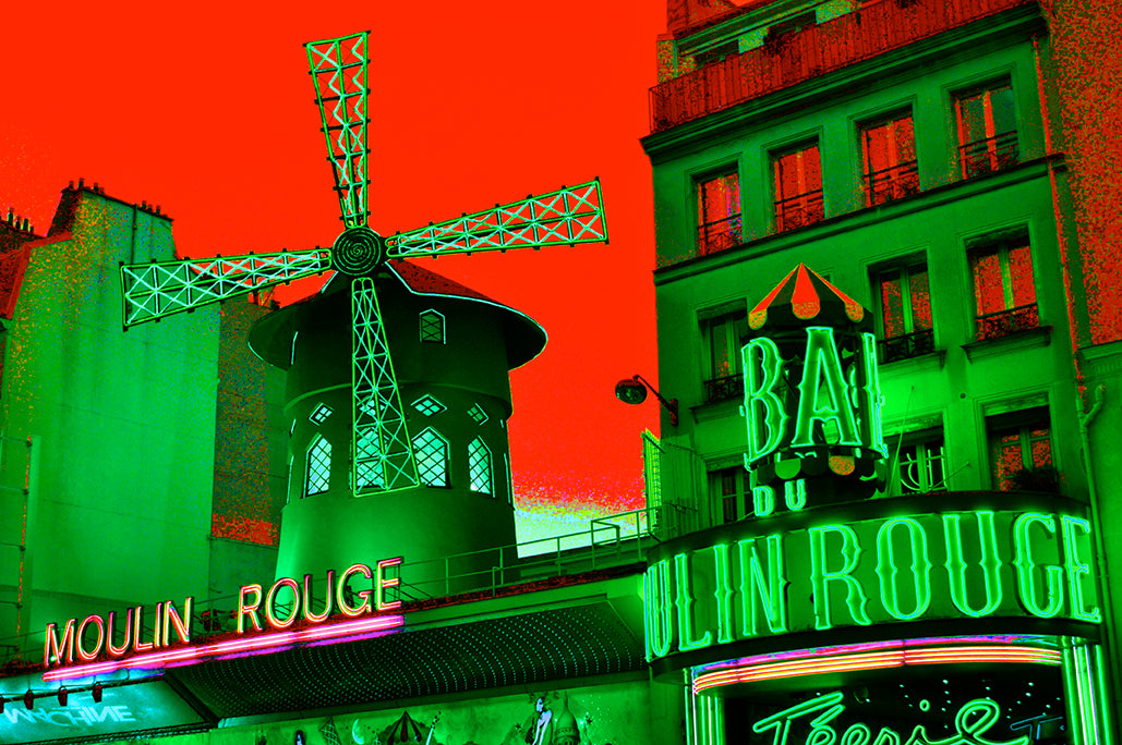Acrylglas - Frankreich - Paris - Moulin Rouge