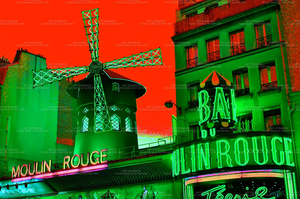 Acrylglas - Frankreich - Paris - Moulin Rouge
