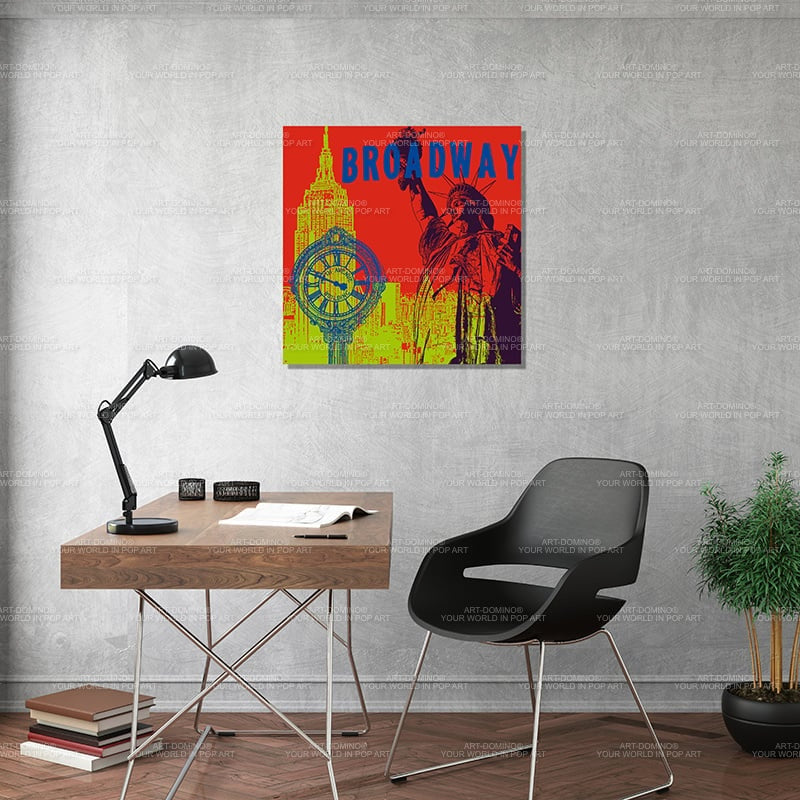 Leinwandbild - Collage - USA - New York