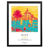 Plakat - Frankreich - Nizza