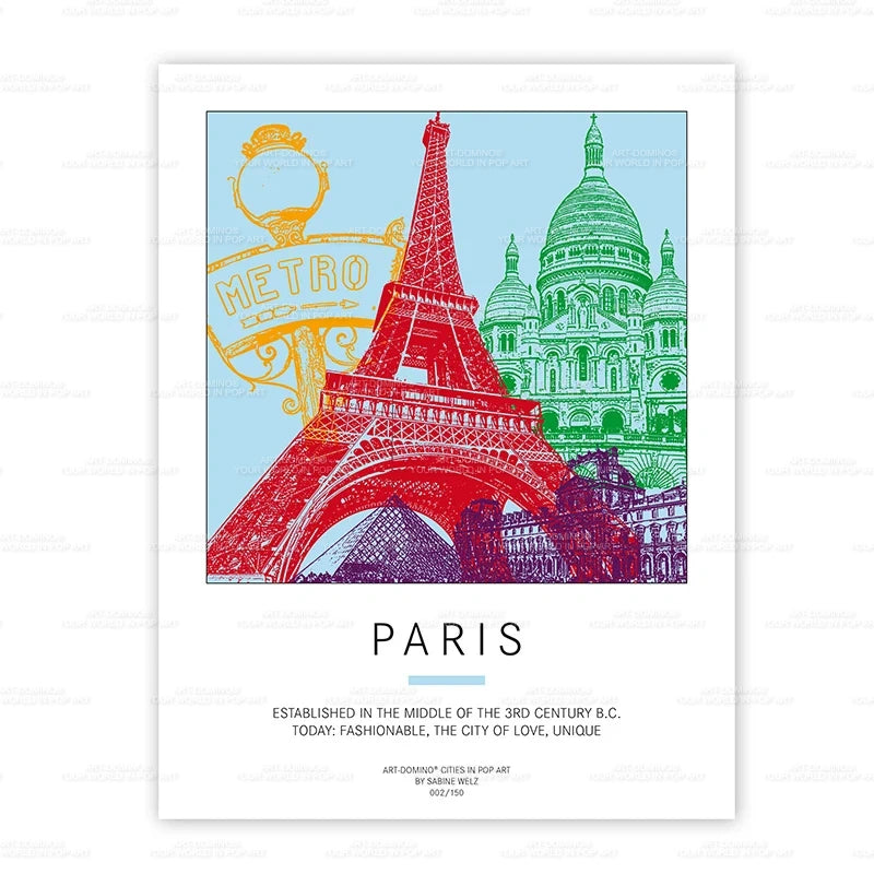 Plakat - Frankreich - Paris