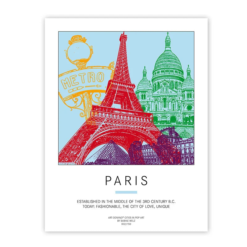 Plakat - Frankreich - Paris