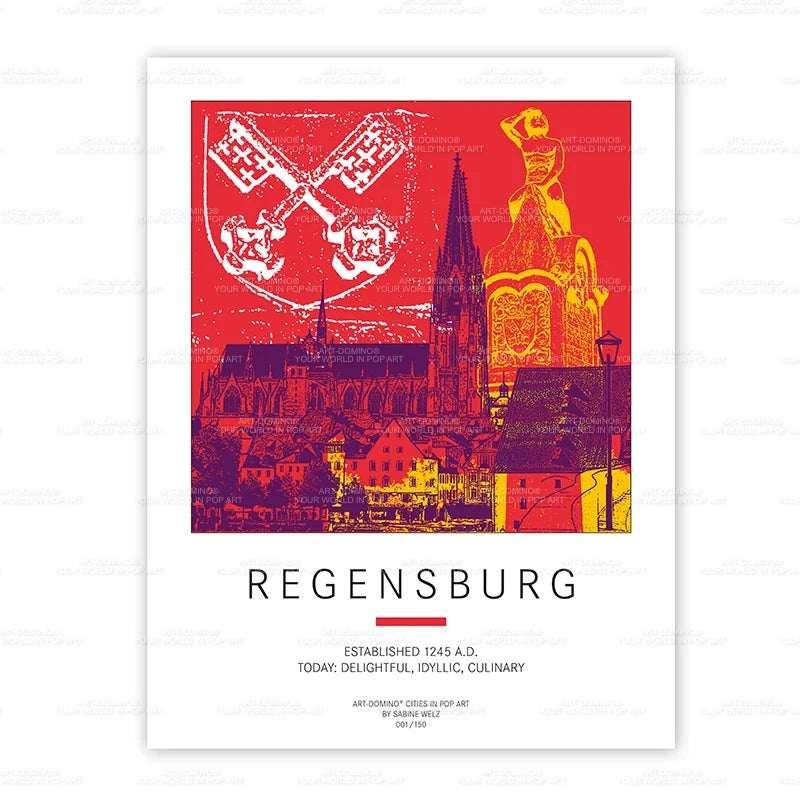 Plakat - Deutschland - Regensburg