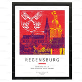 Plakat - Deutschland - Regensburg