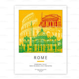 Plakat - Italien - Rom