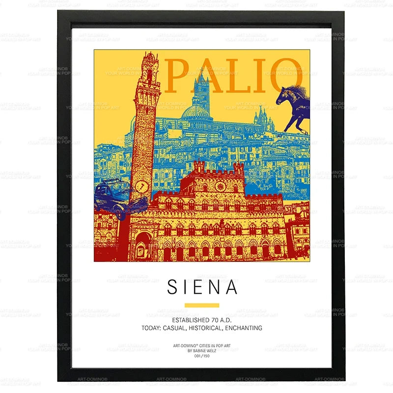 Plakat - Italien - Siena