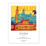 Plakat - Italien - Siena