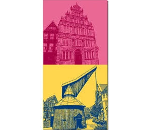 Leinwandbild Classics - Deutschland - Stade - 21909