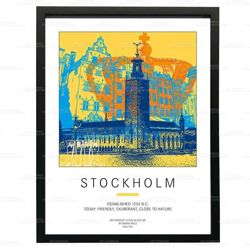 Plakat - Schweden - Stockholm