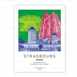 Plakat - Frankreich - Straßburg