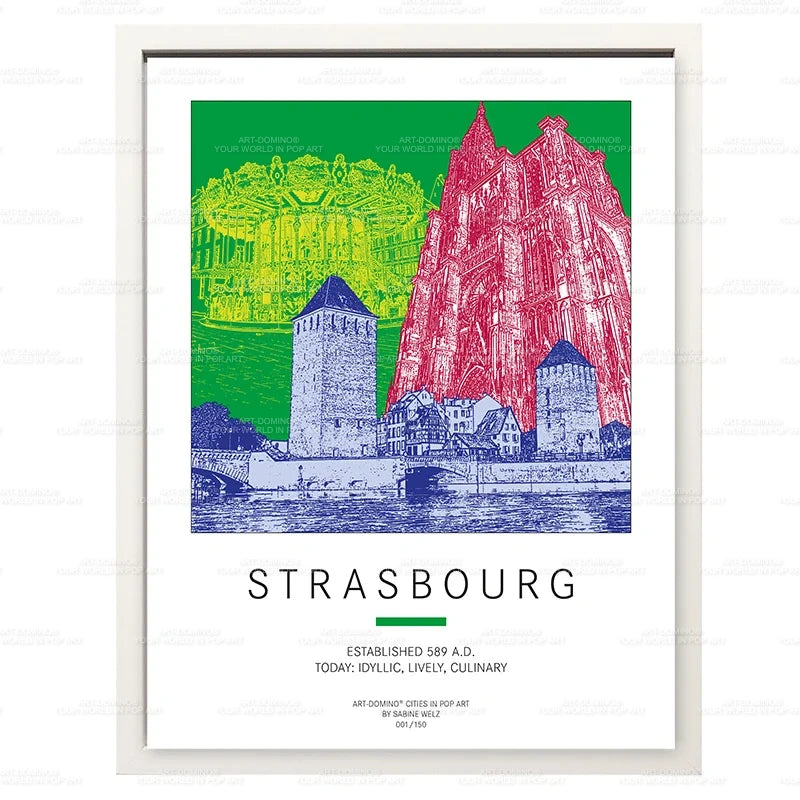 Plakat - Frankreich - Straßburg