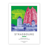 Plakat - Frankreich - Straßburg