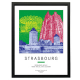 Plakat - Frankreich - Straßburg