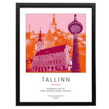 Plakat - Estland - Tallinn