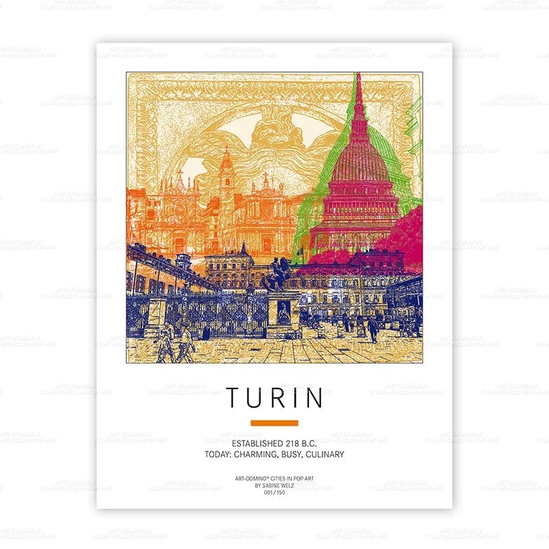 Plakat - Italien - Turin