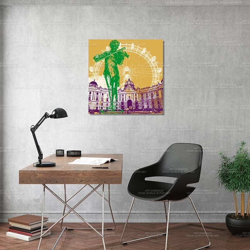 Leinwandbild - Collage - Österreich - Wien