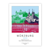 Plakat - Deutschland - Würzburg