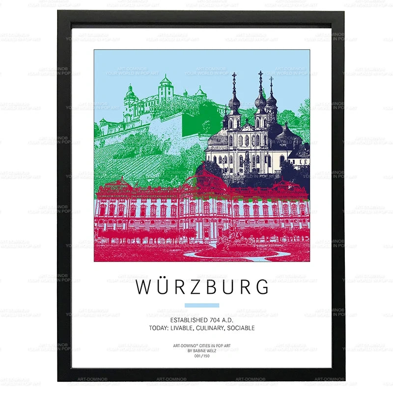 Plakat - Deutschland - Würzburg