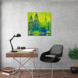 Leinwandbild - Collage - Schweiz - Zürich